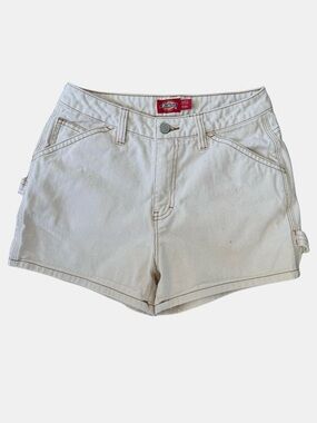 Dickies Cream Jean Shorts